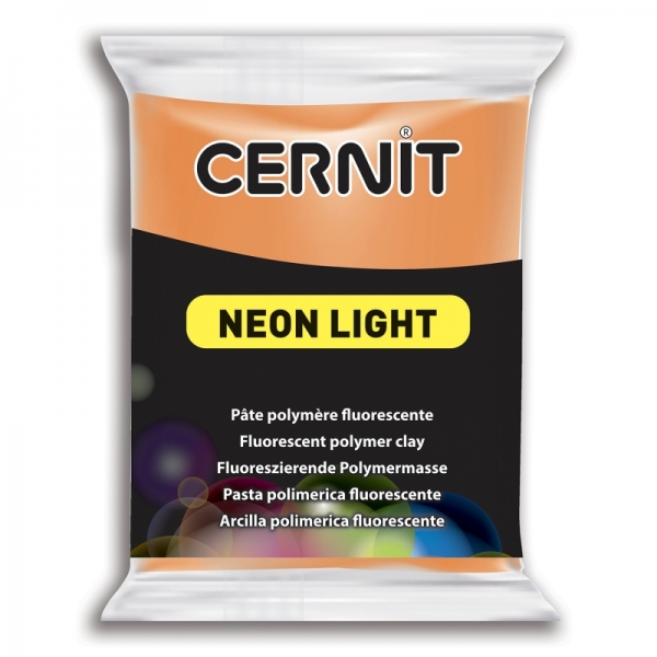 Arcilla polimérica Cernit Neon Light Orange